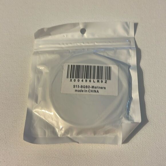 MLB Seattle Mariners car cup Coasters in black Set of 2 NWT - Picture 7 of 7